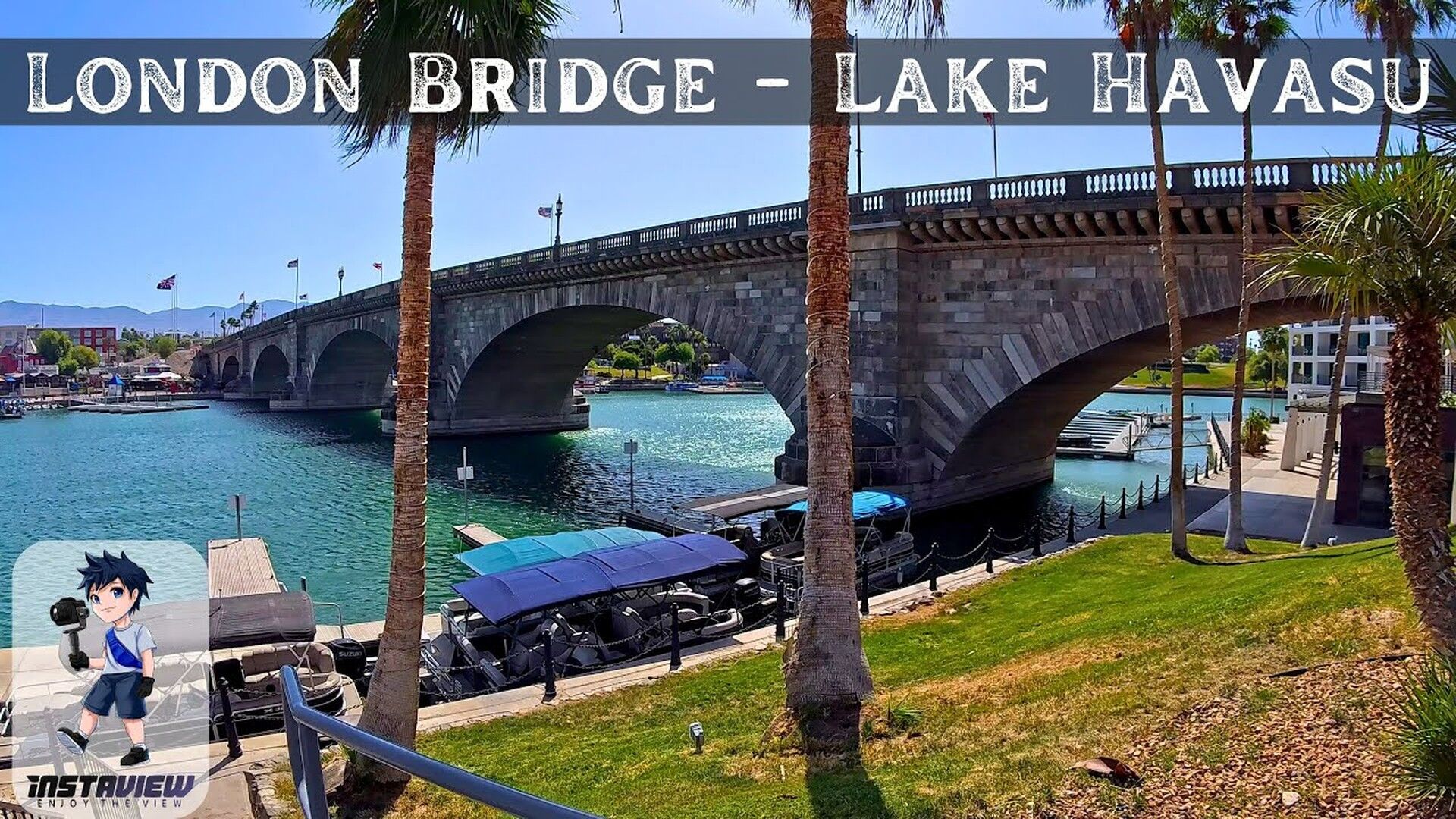 Lake Havasu City Arizona waterfront on the Colorado River