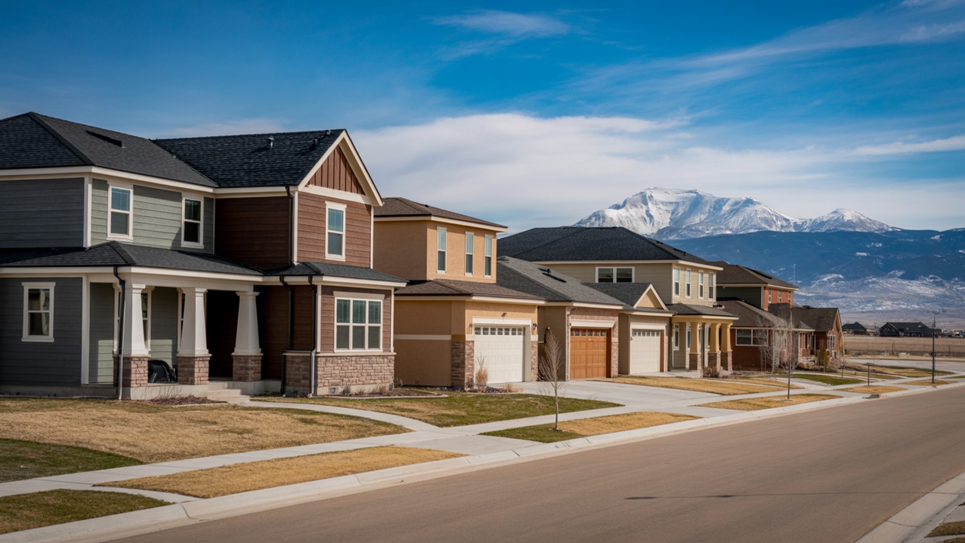 New construction homes in the Falcon and Peyton area of El Paso County Colorado
