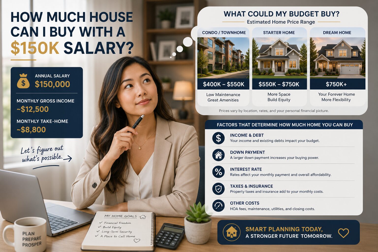 How Much House Can I Afford on a $150k Salary?